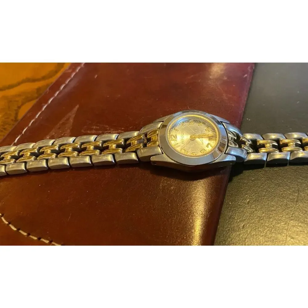 Women's 24mm Two Tone Armitron Now Watch, Water Resistant
